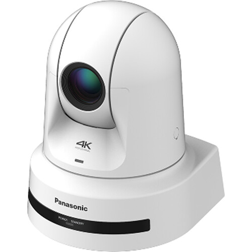Panasonic UE80 4K60 SDI/HDMI/NDI PTZ Camera with 24x Optical Zoom (White)