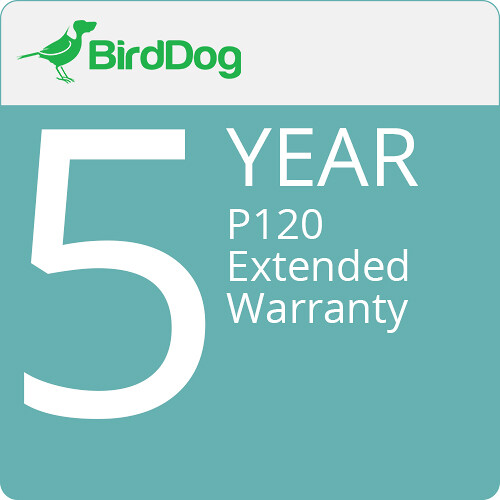 BirdDog 5-Year Extended Warranty for P120