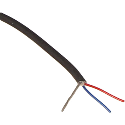Cable Techniques CT-RAWCB-272 DIY Premium Raw Cable for Low-Profile Connectors (Black, 2.7mm OD, 2 Conductors)