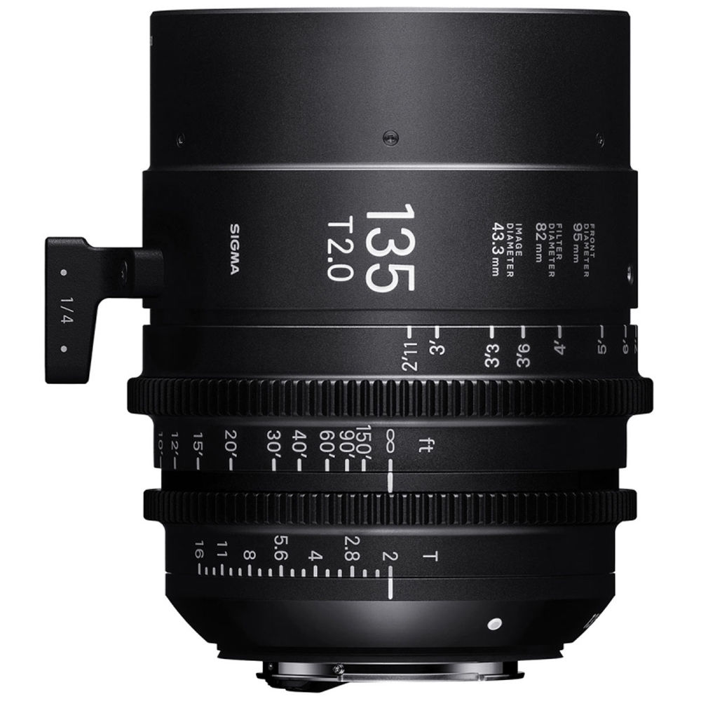 Sigma 135mm T2 Fully Luminous FF High-Speed Prime (Sony E, Feet)