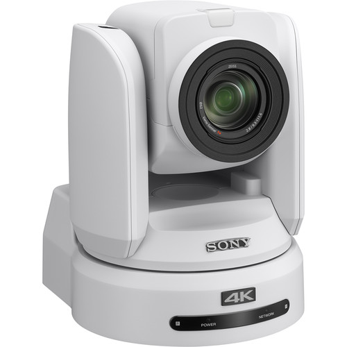 Sony BRC-X1000/WPW 4K PTZ Camera with 1" CMOS Sensor and PoE+ (White)