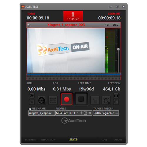 Axel Technology Xingest Television Video Ingest Software (Download)