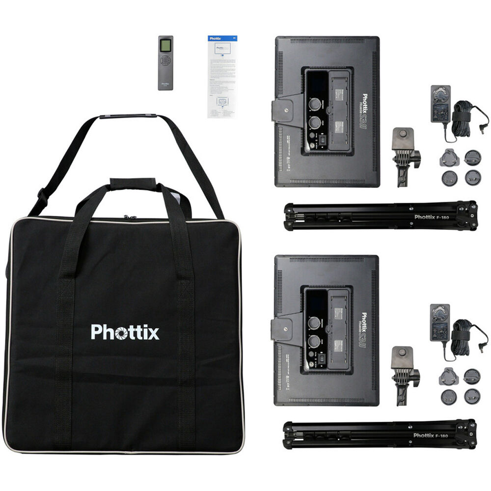 Phottix Nuada S3 II Twin LED Light Kit