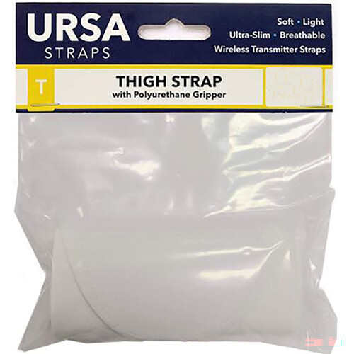 Remote Audio URSA Thigh Strap with Vertical Pouch (White)