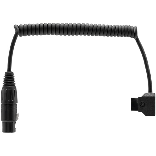 SmallHD Coiled 4-Pin XLR to D-Tap Power Cable