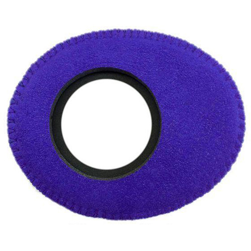 Bluestar Oval Extra Small Viewfinder Eyecushion (Ultrasuede, Purple)