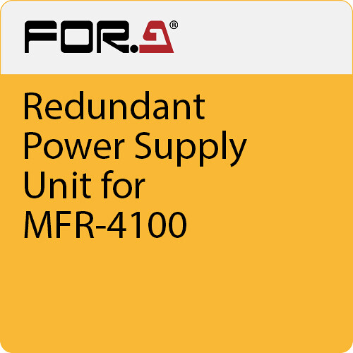 For.A Redundant Power Supply Unit for MFR-4100