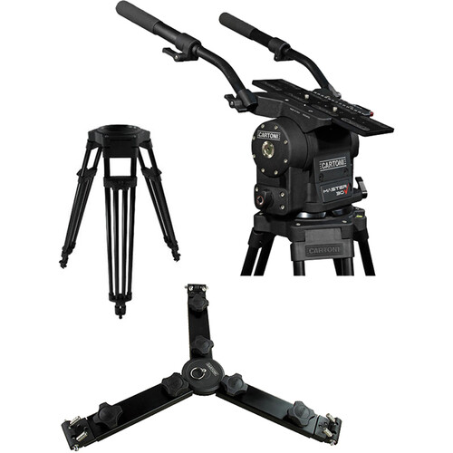 Cartoni Master 30 Head with K701 Tripod and Mid-Level Spreader