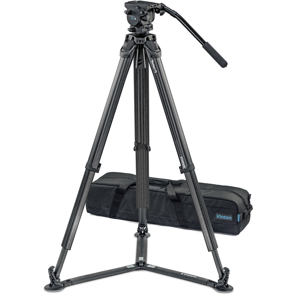 Vinten System Vision blue3 FT GS Head, Tripod, and Ground Spreader Kit