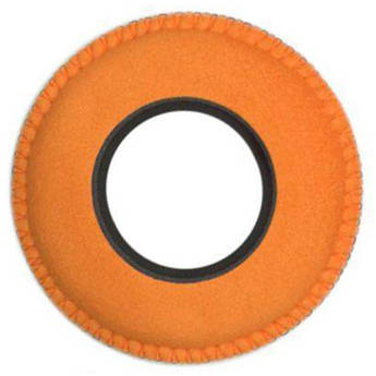 Bluestar Round Extra Small Ultrasuede Eyecushion (Orange)