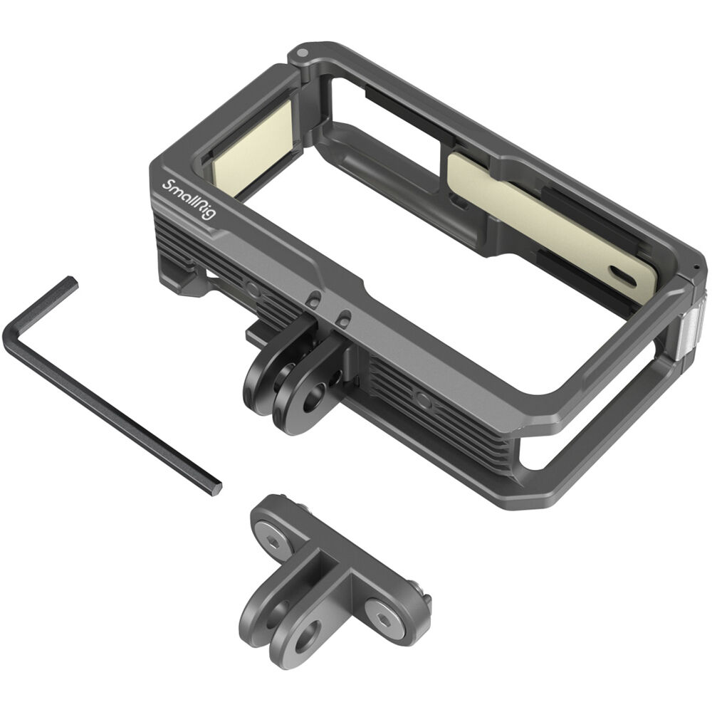 SmallRig Camera Cage for DJI Action 2 with Attached Power Module