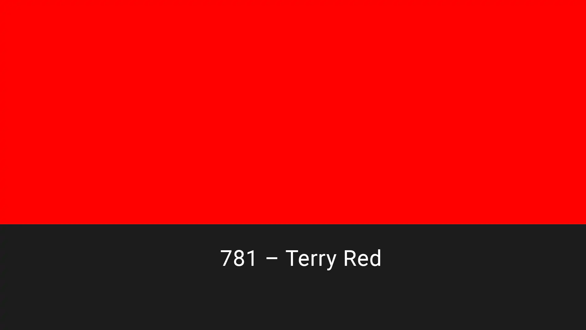 Cotech filters 781 Terry Red
