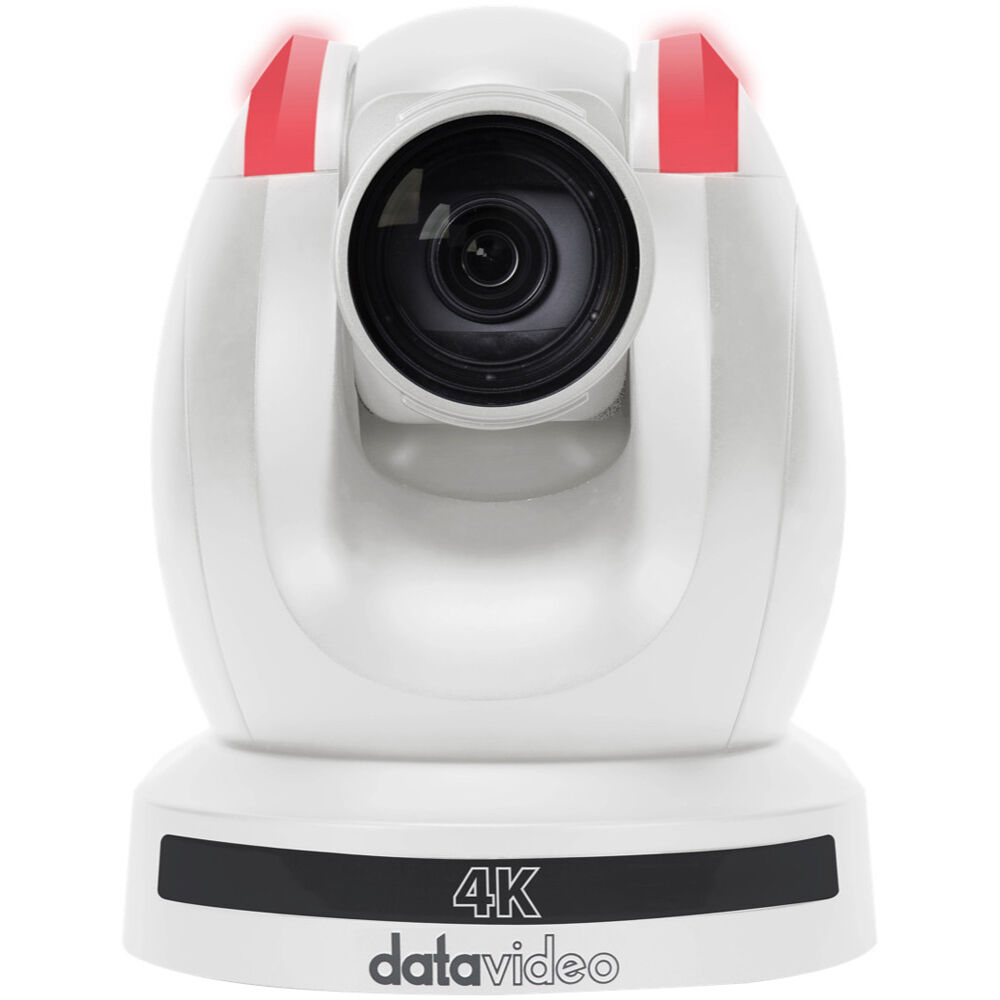 Datavideo PTC-305 4K PTZ Camera with Auto Tracking (White)