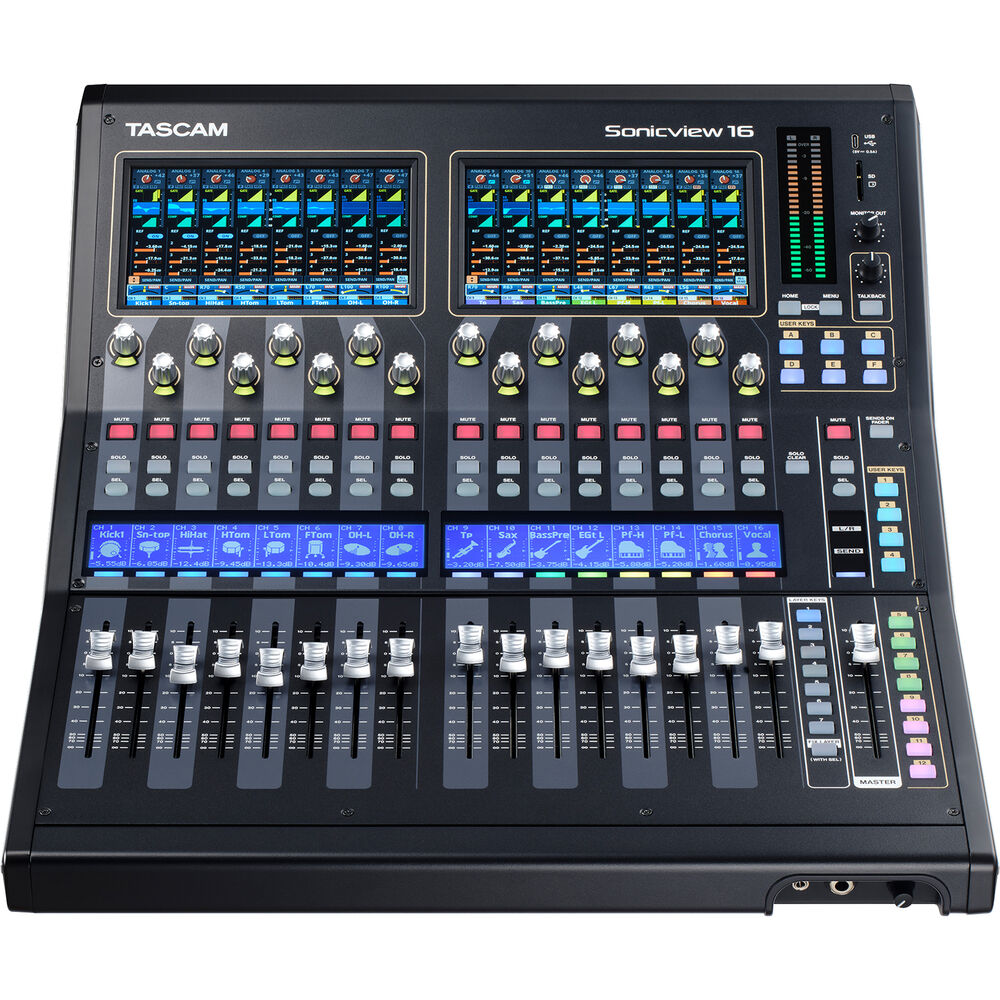 TASCAM Sonicview 16XP 16-Channel Digital Mixing Console and Multitrack Recorder