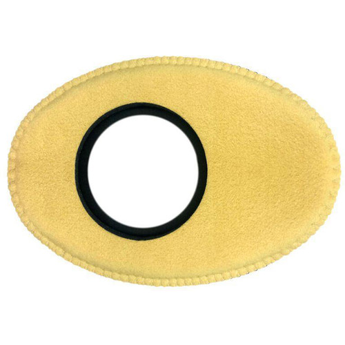 Bluestar Oval Extra-Large Viewfinder Eyecushion (Ultrasuede, Natural)