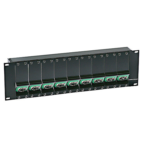 Neutrik 3RU Panel Frame for OpticalCon Connectors