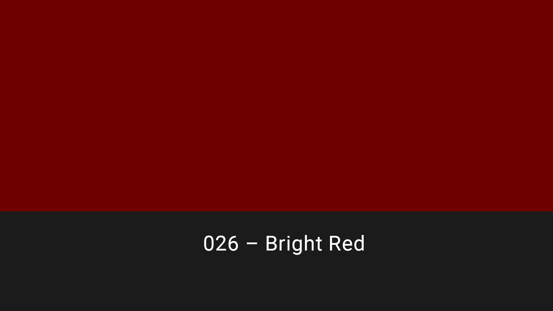 Cotech filters 026 Bright Red