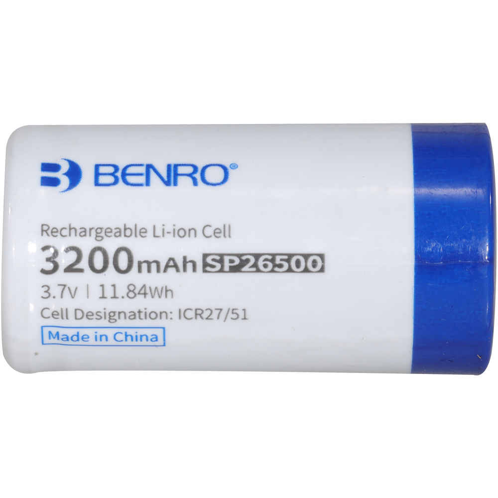 Benro Rechargeable SP26500 Battery for 3XM, 3XD, 3XD Pro Gimbals