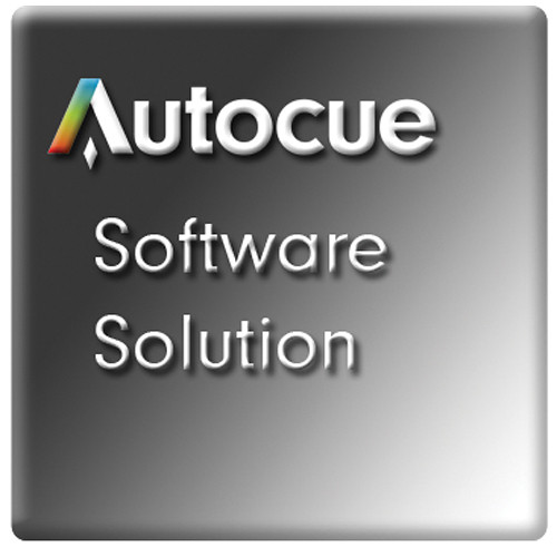 Autocue QStart Teleprompting Software for Mac