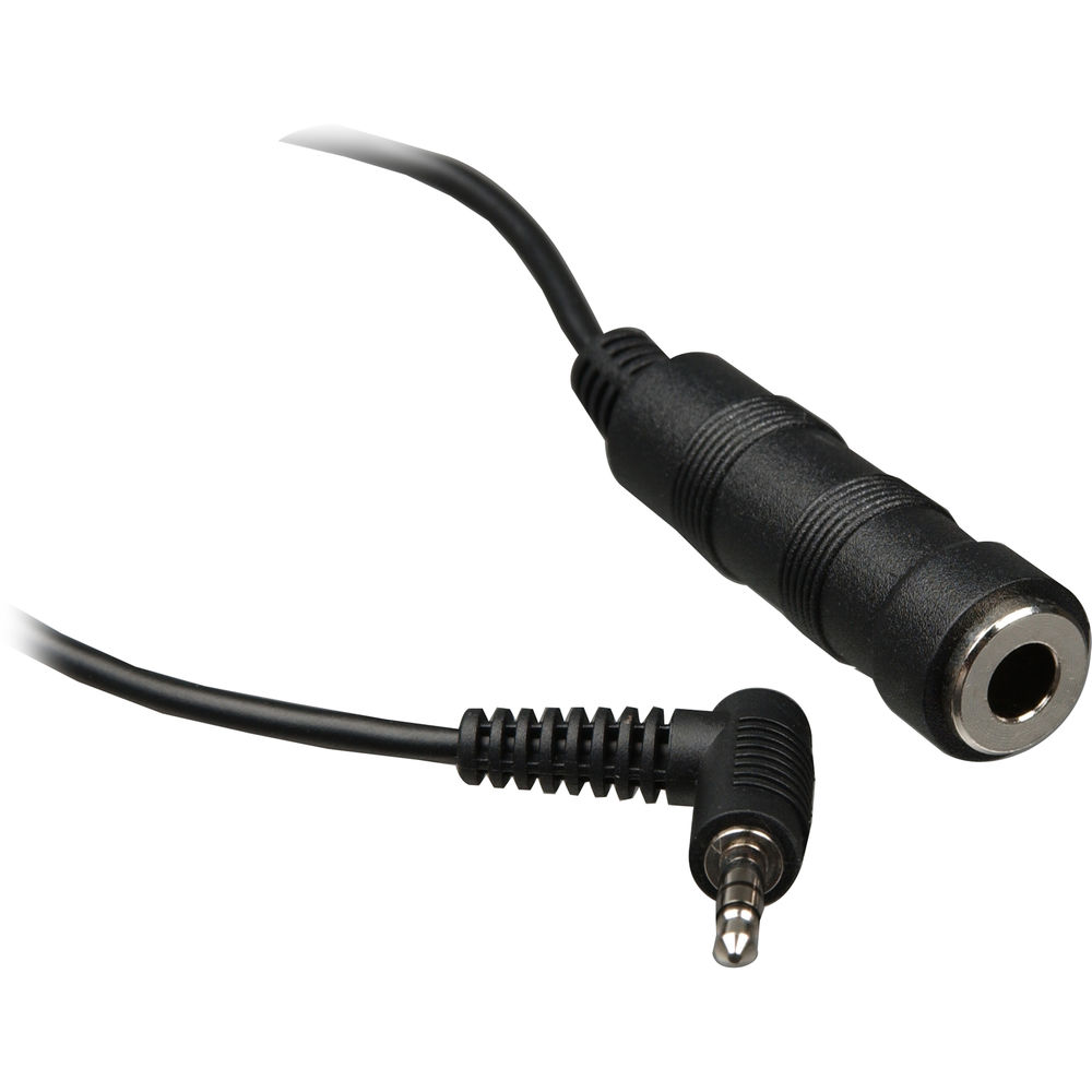 Sound Devices XL14 - Headphone Extension Cable with Stereo Right Angle Mini to Stereo 1/4" Phone Female Connection (12-Inches)