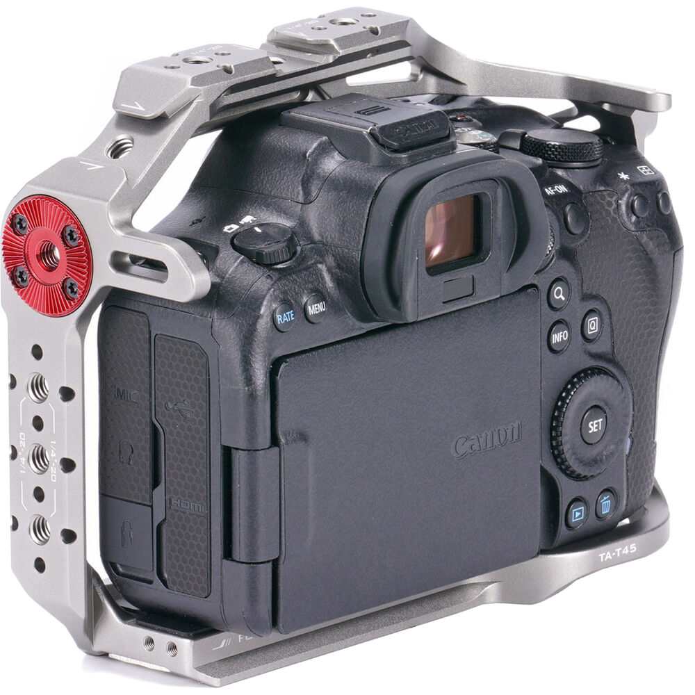 Tilta Full Camera Cage for Canon R6 Mark II (Titanium Gray)