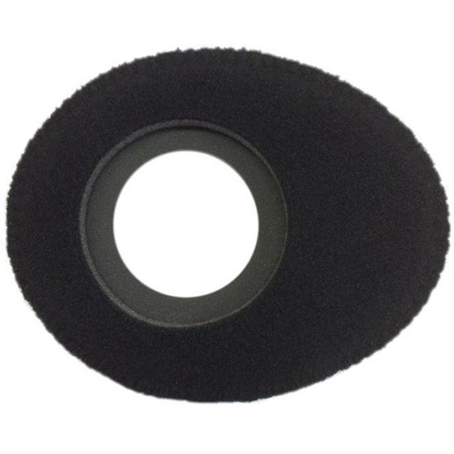 Bluestar Oval Large Viewfinder Eyecushion (Fleece, Black)
