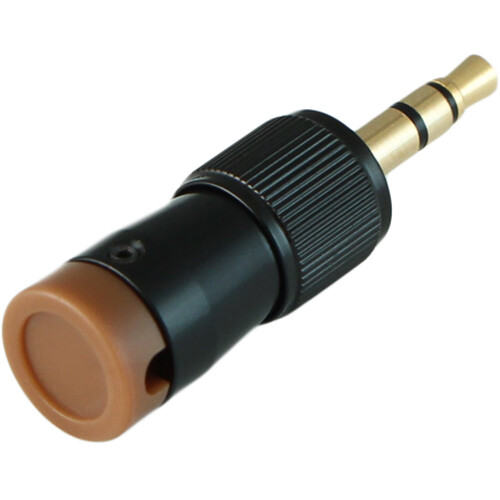 Cable Techniques CT-LPS-T35-S Low-Profile Right-Angle 3.5mm TRS Screw-Locking Connector (Brown)