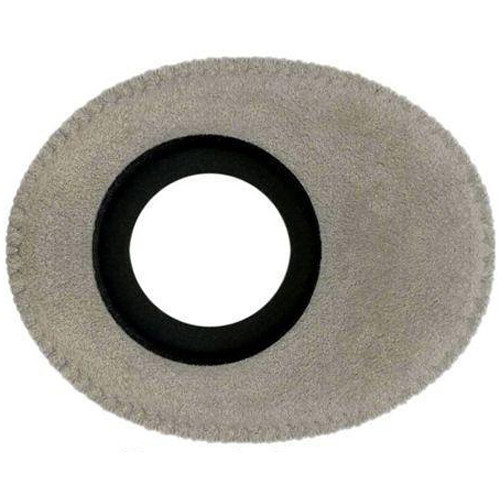 Bluestar Oval Ultra Small Viewfinder Eyecushion (Ultrasuede, Gray)