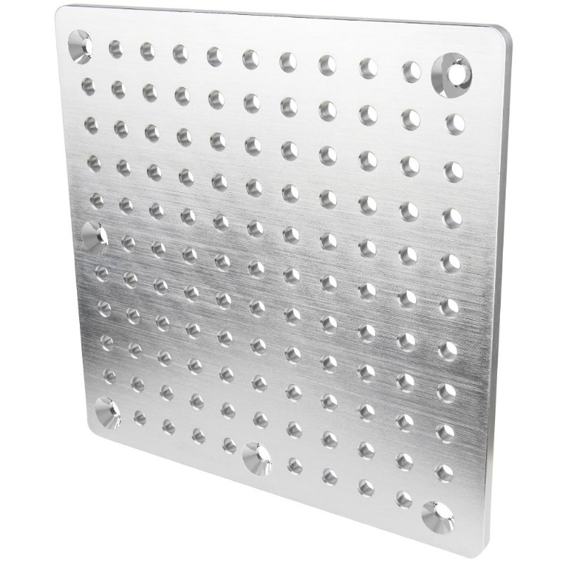 KUPO 12"X12" Square Cheese Plate(Aluminum)