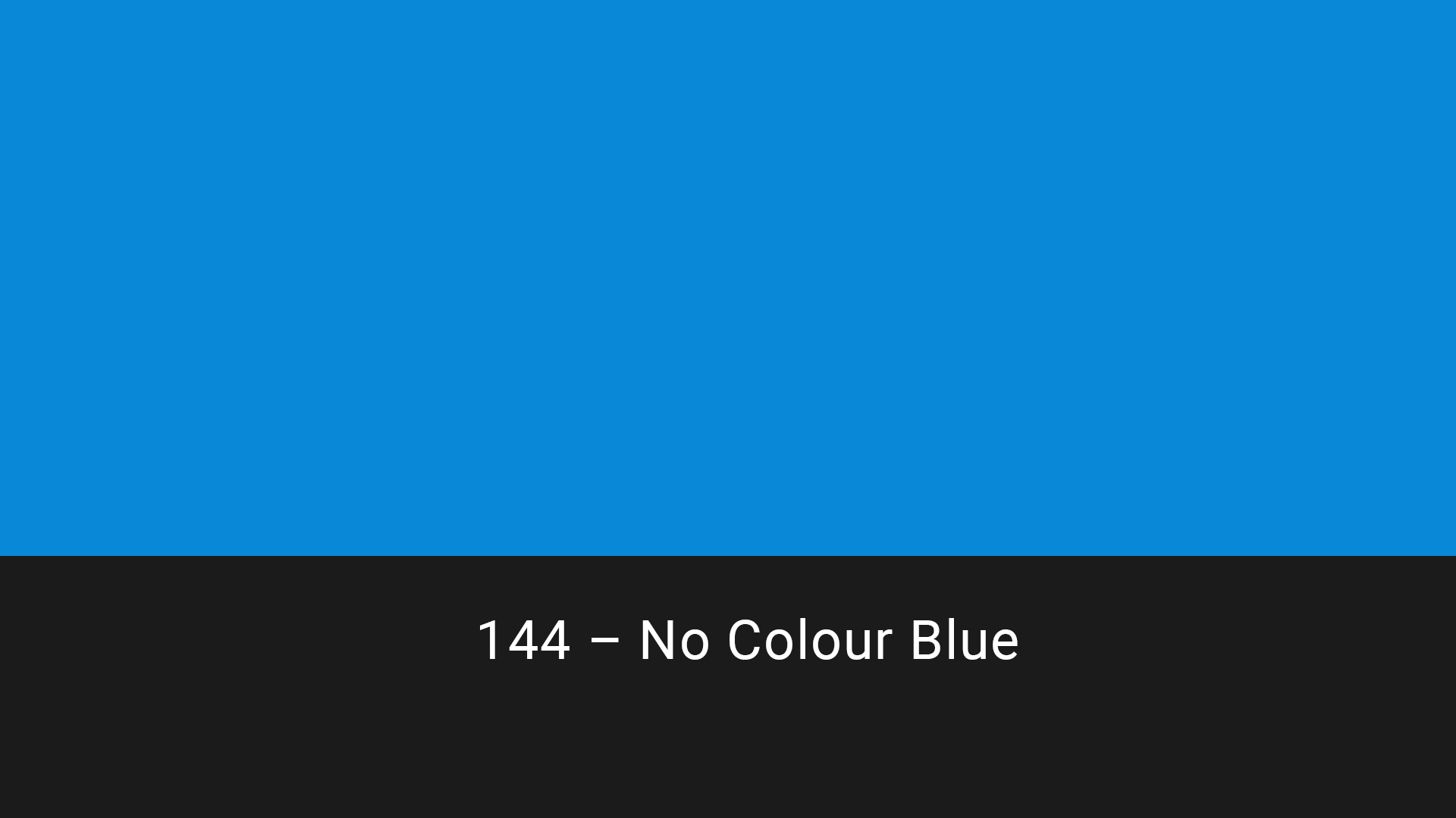 Cotech filters 144 No Colour Blue