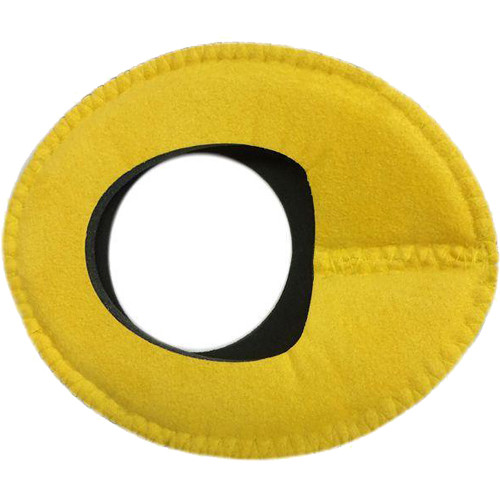 Bluestar Zacuto Oval Large Eyecushion (Ultrasuede, Yellow)