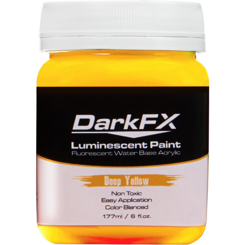 Antari DarkFX UV Paint (Deep Yellow, 6 Ounces)