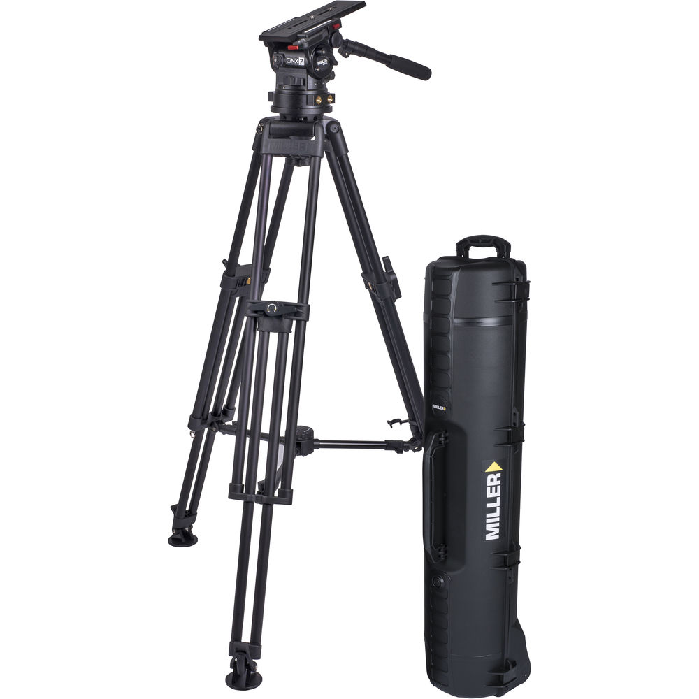 Miller CiNX 7 & HDC 100 1-Stage Tripod System with Mid-Spreader