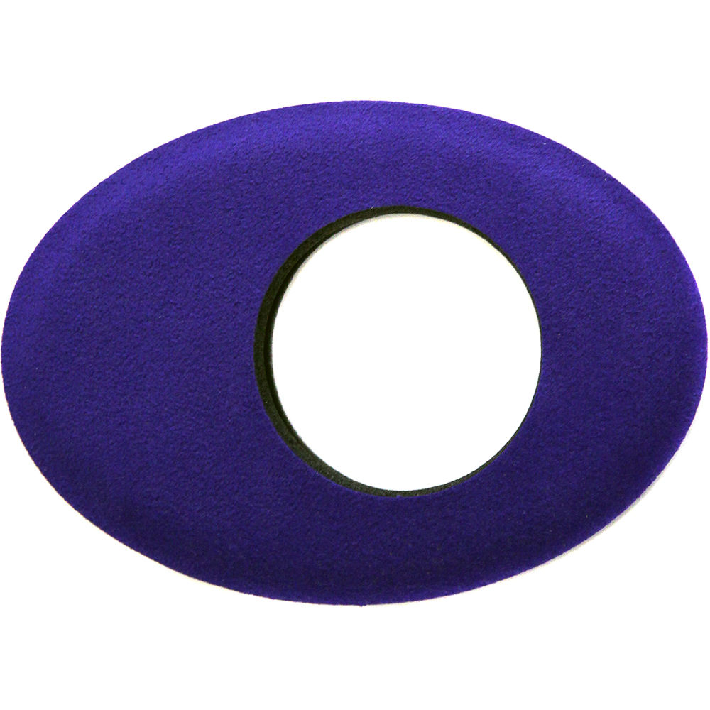 Bluestar Oval Extra-Large Viewfinder Eyecushion (Ultrasuede, Purple)