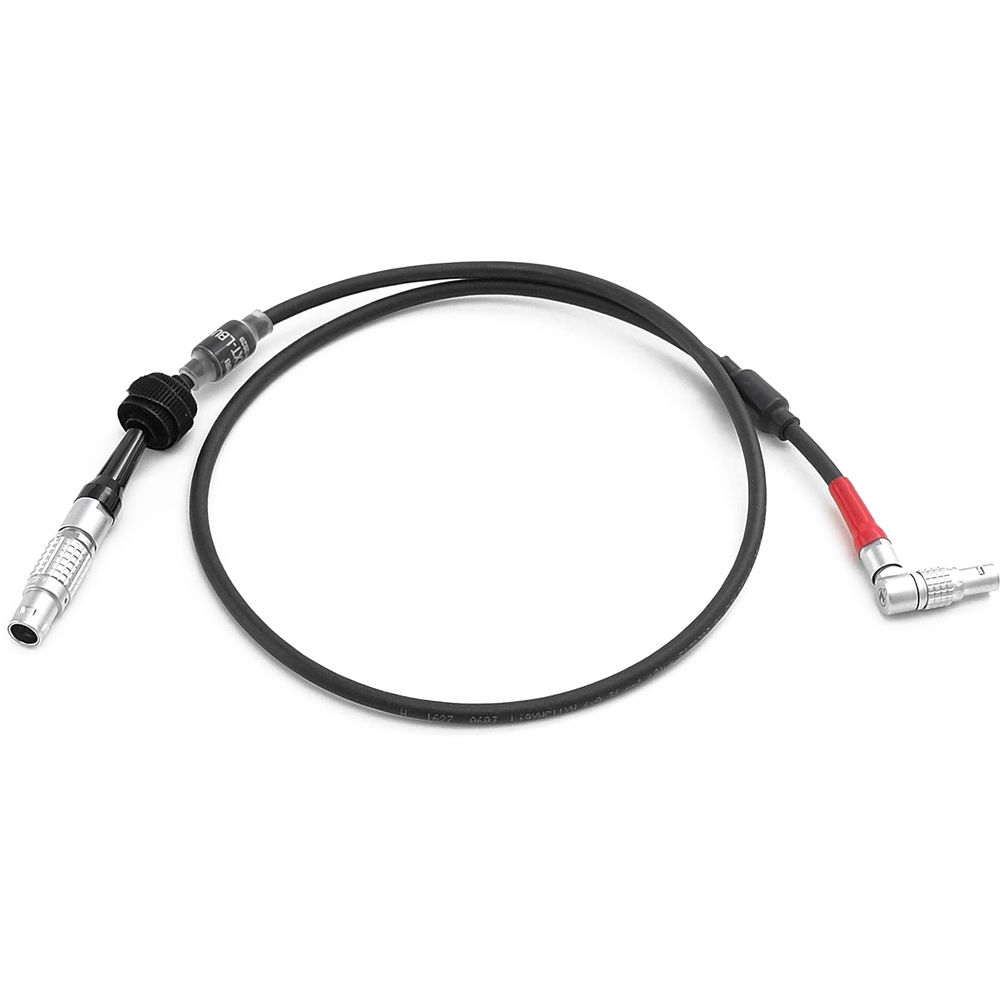 ARRI Right-Angle LBUS to Straight 6-Pin EXT Cable (31.5")