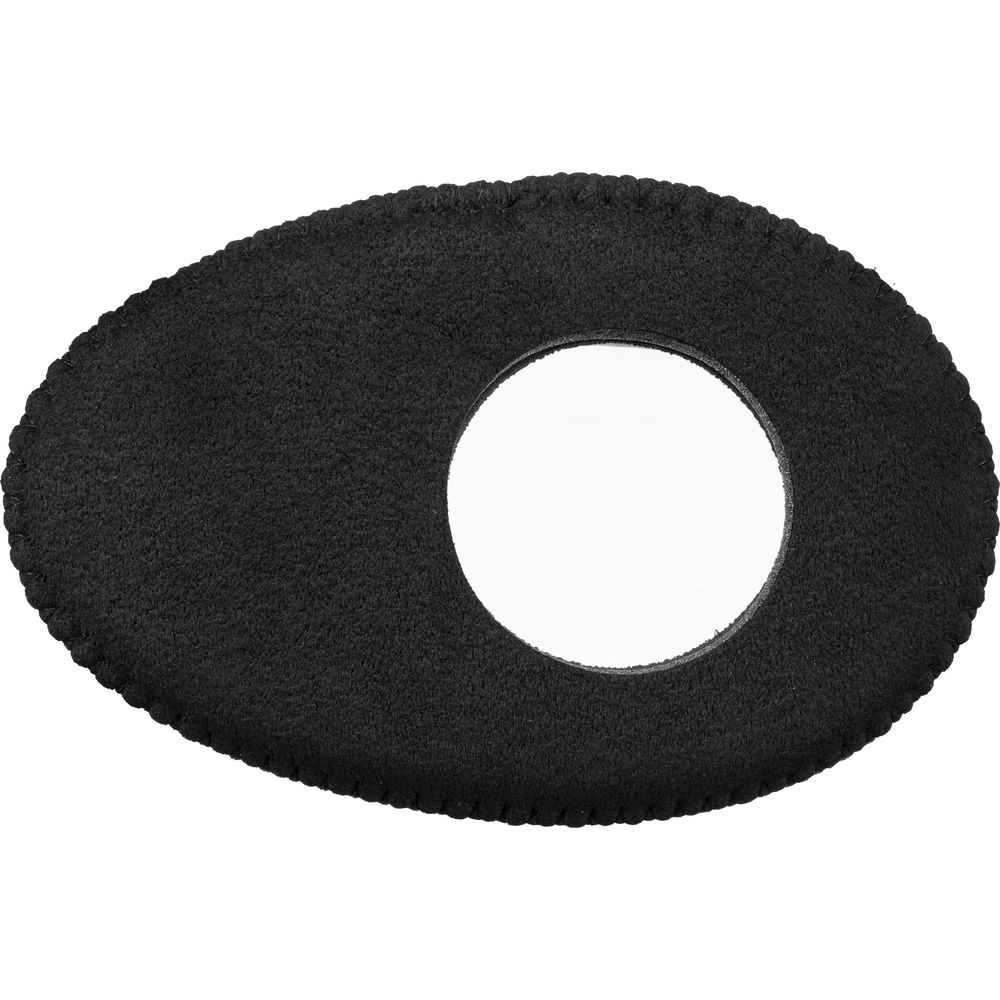 Bluestar Oval Long Viewfinder Eyecushion (Ultrasuede, Black)