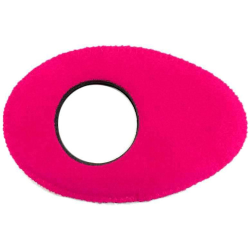 Bluestar Oval Long Viewfinder Eyecushion (Fleece, Pink)