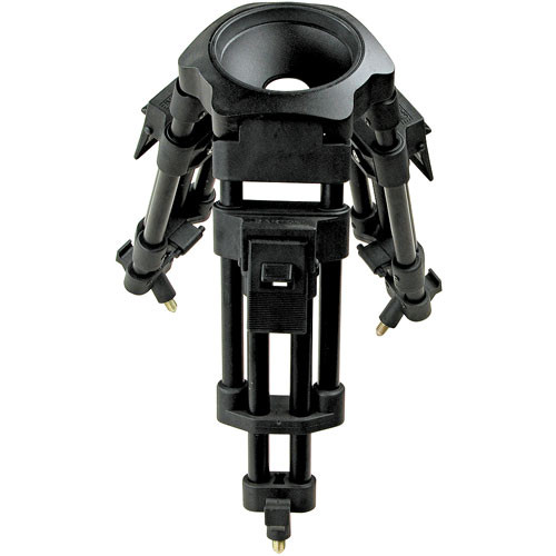 Cartoni H605 Aluminum 1-Stage Heavy-Duty Baby Tripod Legs (100mm Bowl) - Supports 176 lbs