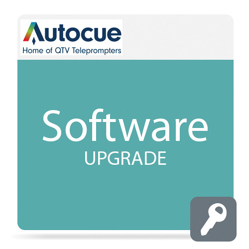 Autocue QStart Teleprompting Software Windows 8 Upgrade
