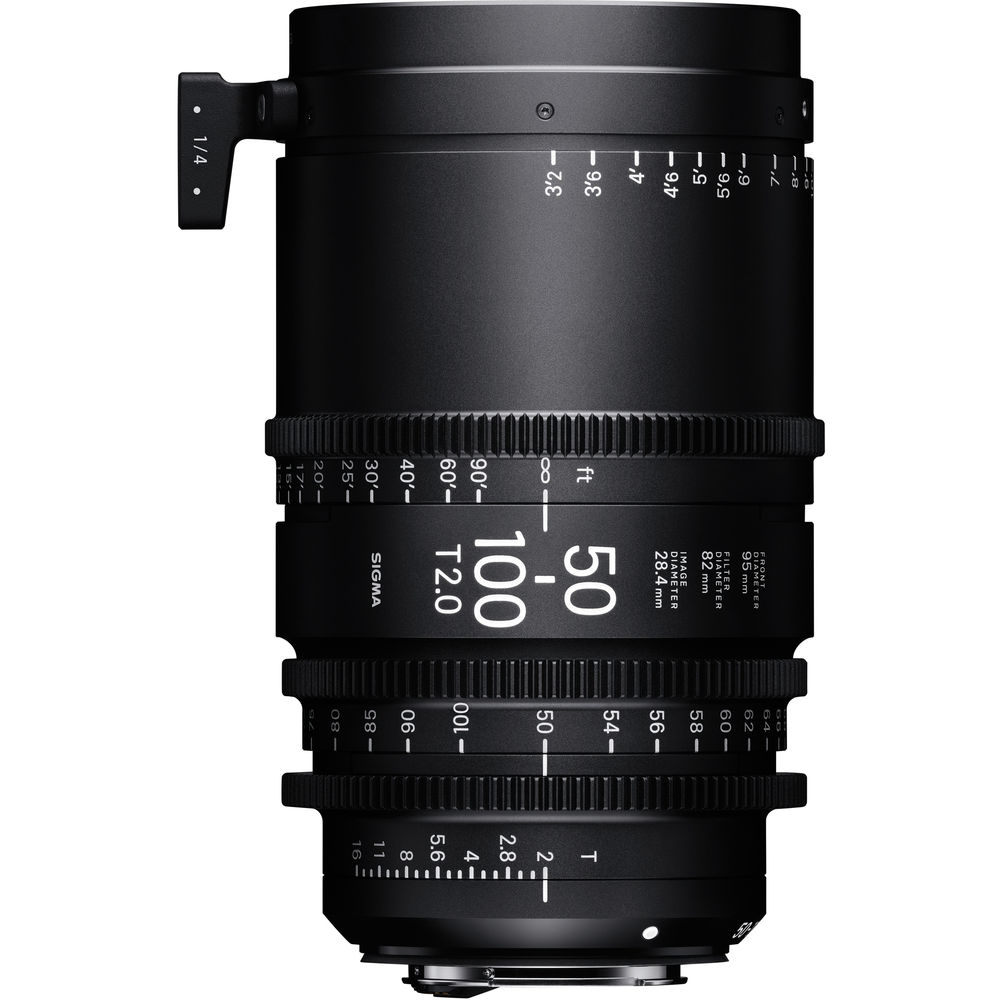 Sigma 50-100mm T2 Fully Luminous High-Speed Zoom Lens (PL, Feet)