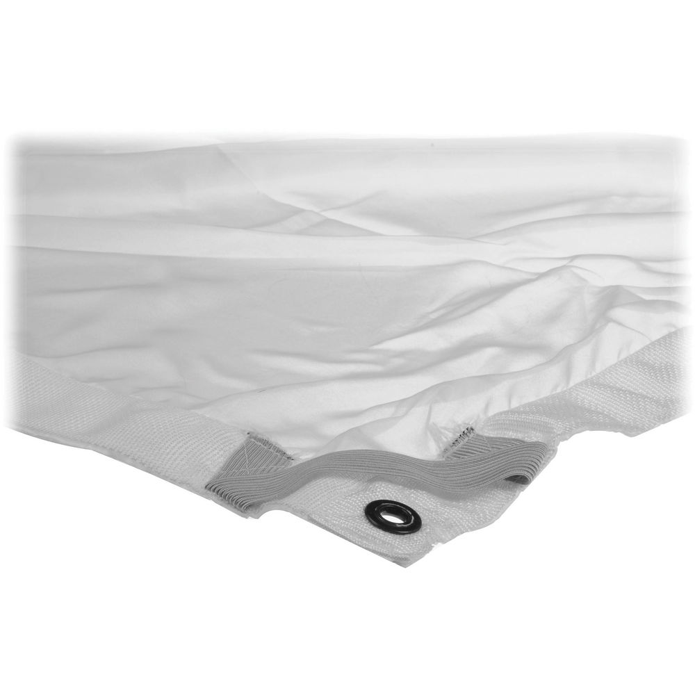 Matthews Butterfly/Overhead Fabric - 8x8' - White 1/4 Stop Silk