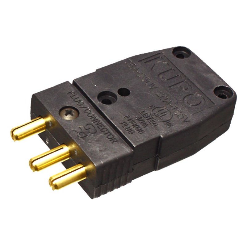 KUPO STAGE PIN CONNECTOR INLINE MALE