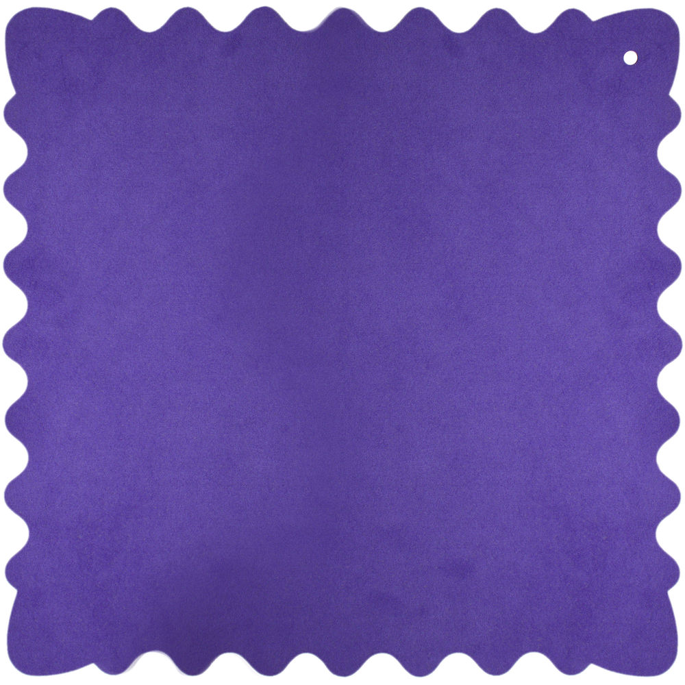 Bluestar Ultrasuede Cleaning Cloth (Purple, Large, 12 x 12")