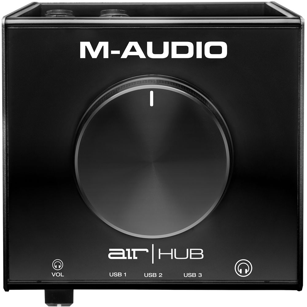 M-Audio AIR | Hub Desktop USB Monitoring Interface with Built-In USB Hub