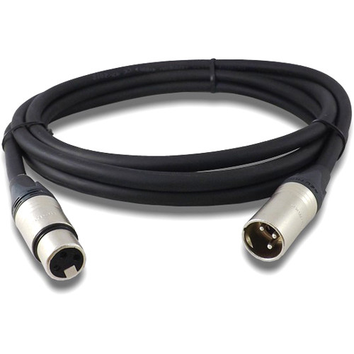 BLUESHAPE PWC33 3-Pin XLR Male to 3-Pin XLR Female Power Cable (10')