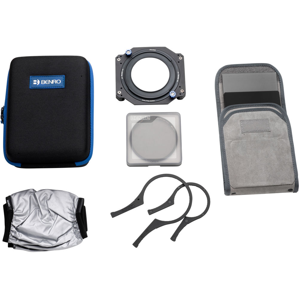 Benro Master Series 100mm Filter Kit with Accessories (72mm Mounting Ring)
