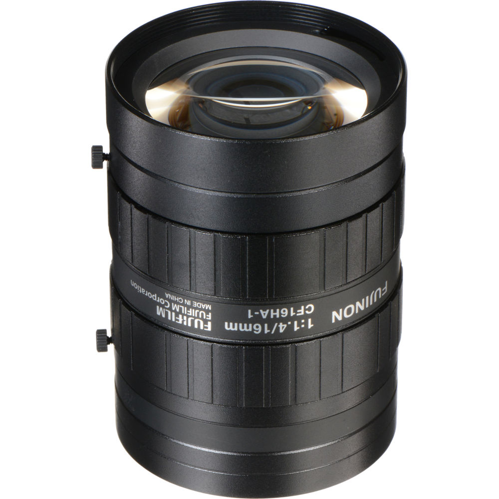 Fujinon CF16HA-1 1" 16mm Industrial Manual Lens for C-Mount Machine Vision Cameras