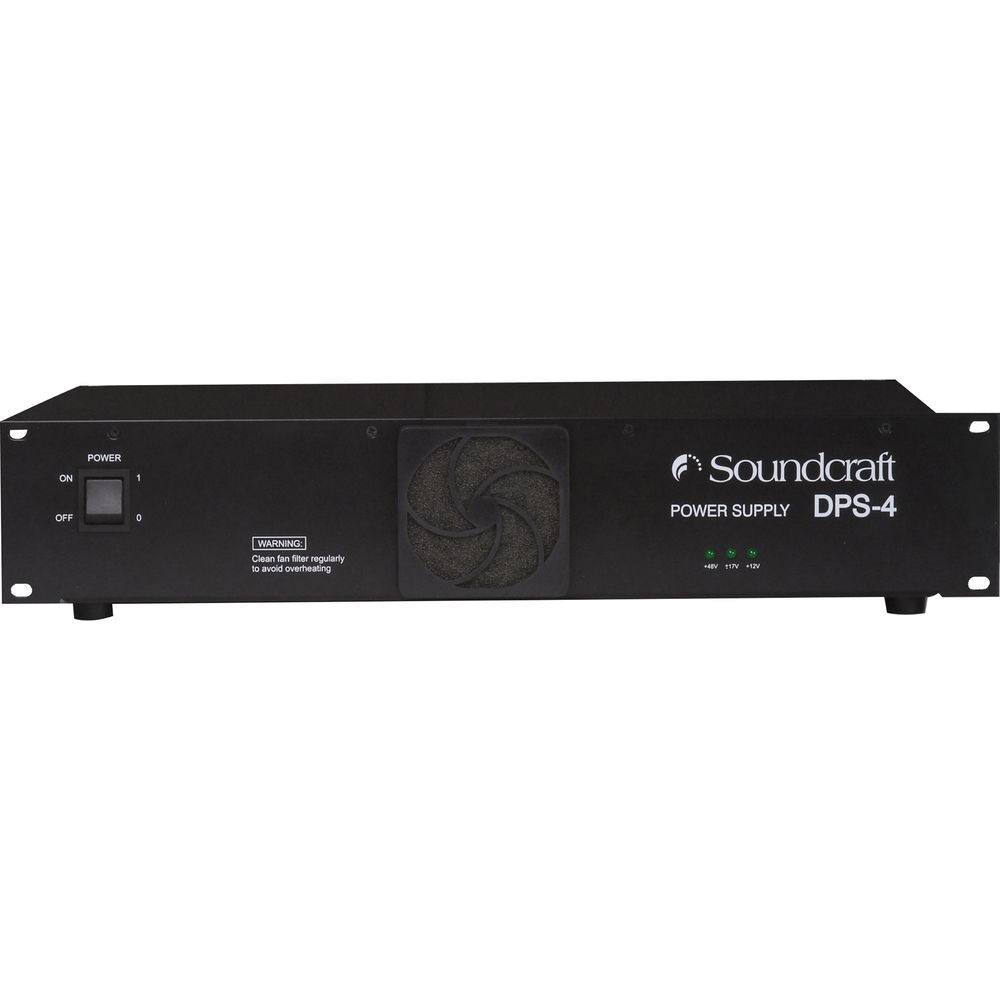 Soundcraft DPS4 Spare External Power Supply for MH2 Mixing Console (Long DC Cable)