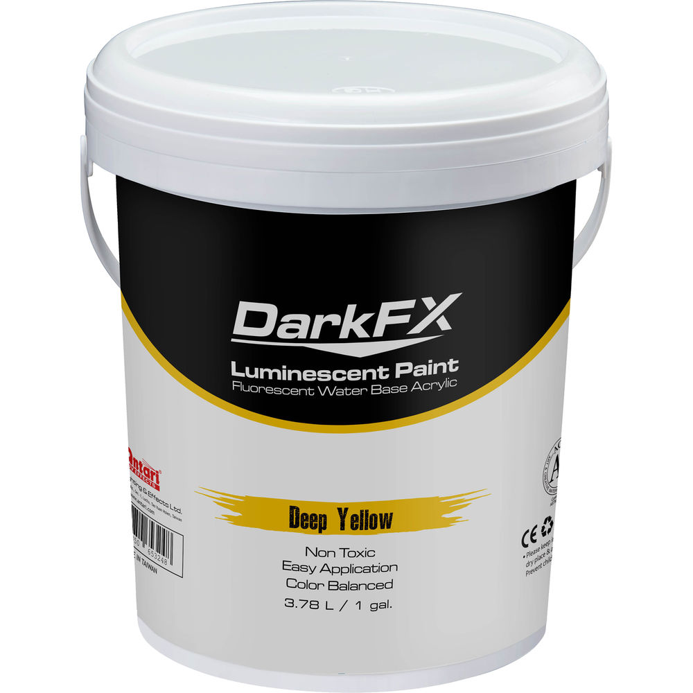 Antari DarkFX UV Paint (Deep Yellow, 1 Gallon)