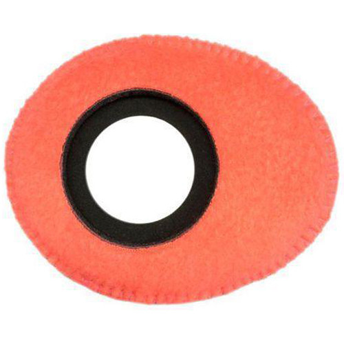 Bluestar Oval Ultra Small Viewfinder Eyecushion (Fleece, Peach)